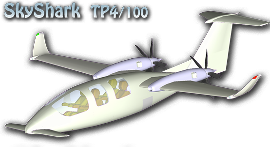 SkyShark TP100 full view